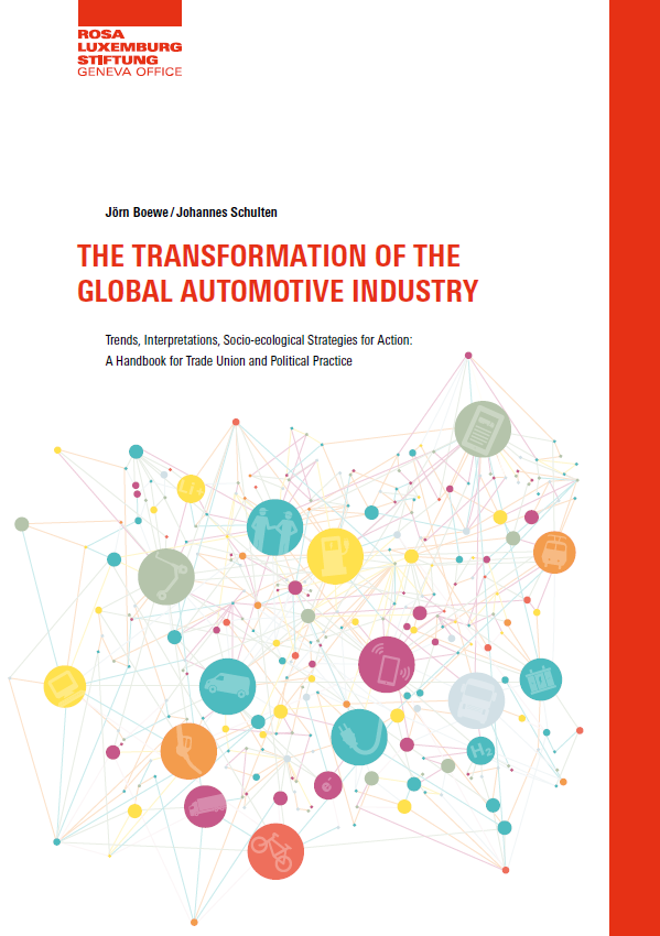 Cover of the study with the title "The Transformation of the Global Automotive Industry"